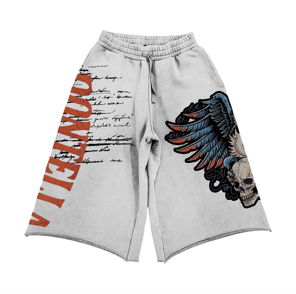 Dontella Grey Eagle 3/4 Shorts
