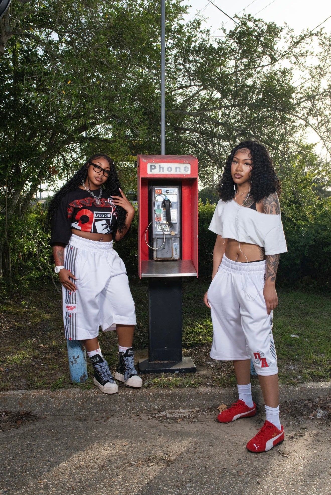 Ballplayer “Red” 3/4 Shorts