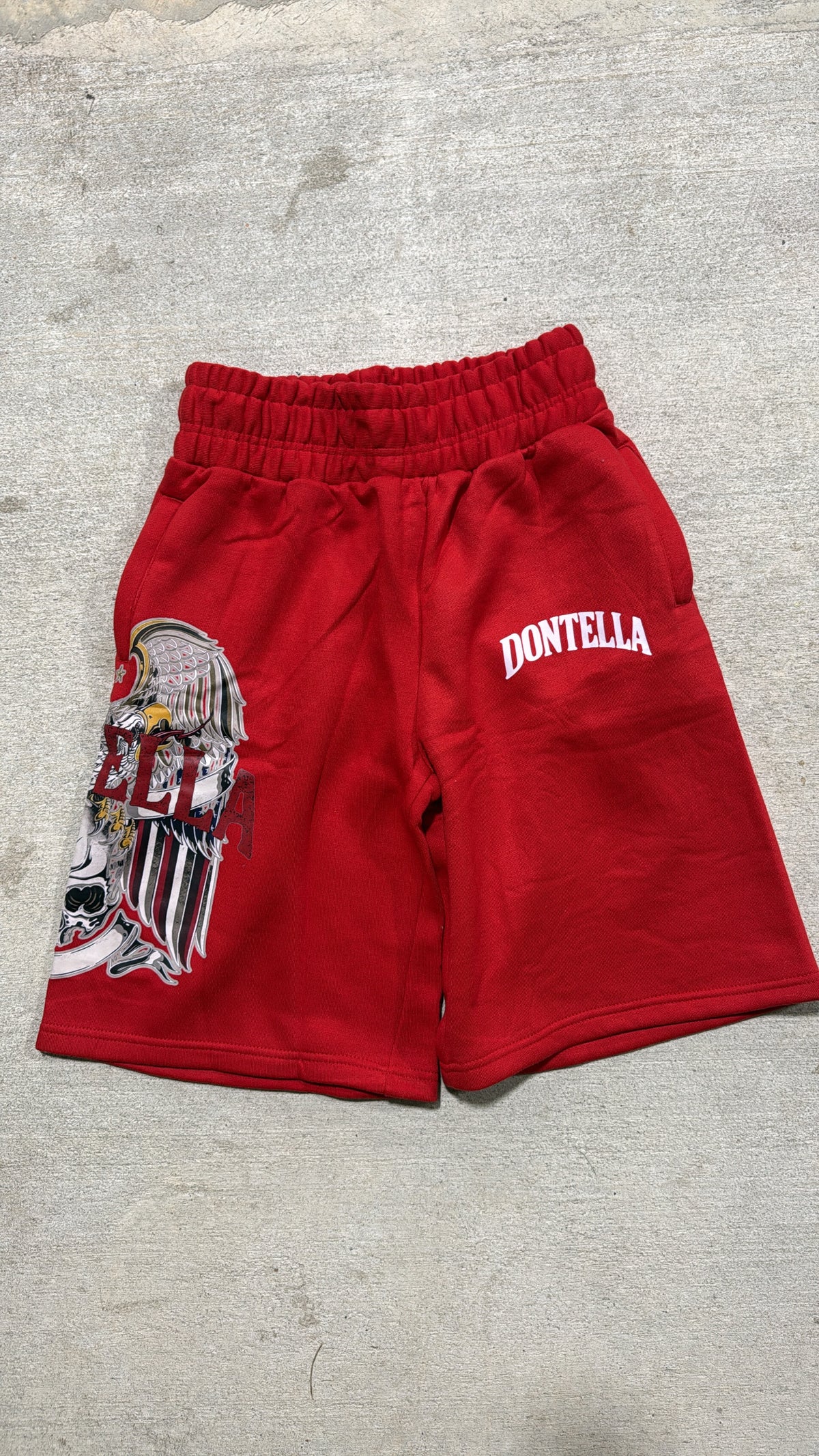 Dontella Red Eagle 3/4 Shorts