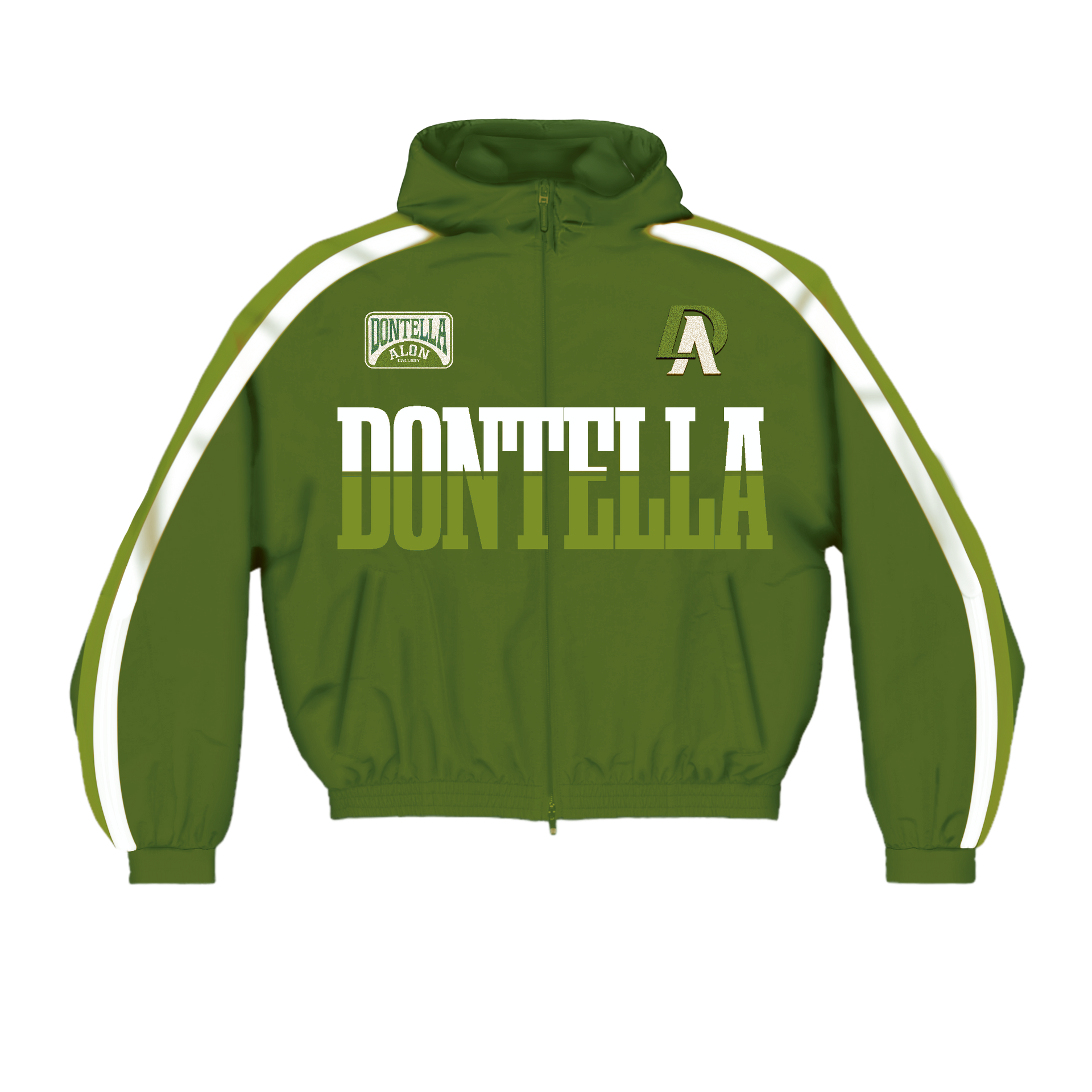 Money Green Windbreaker