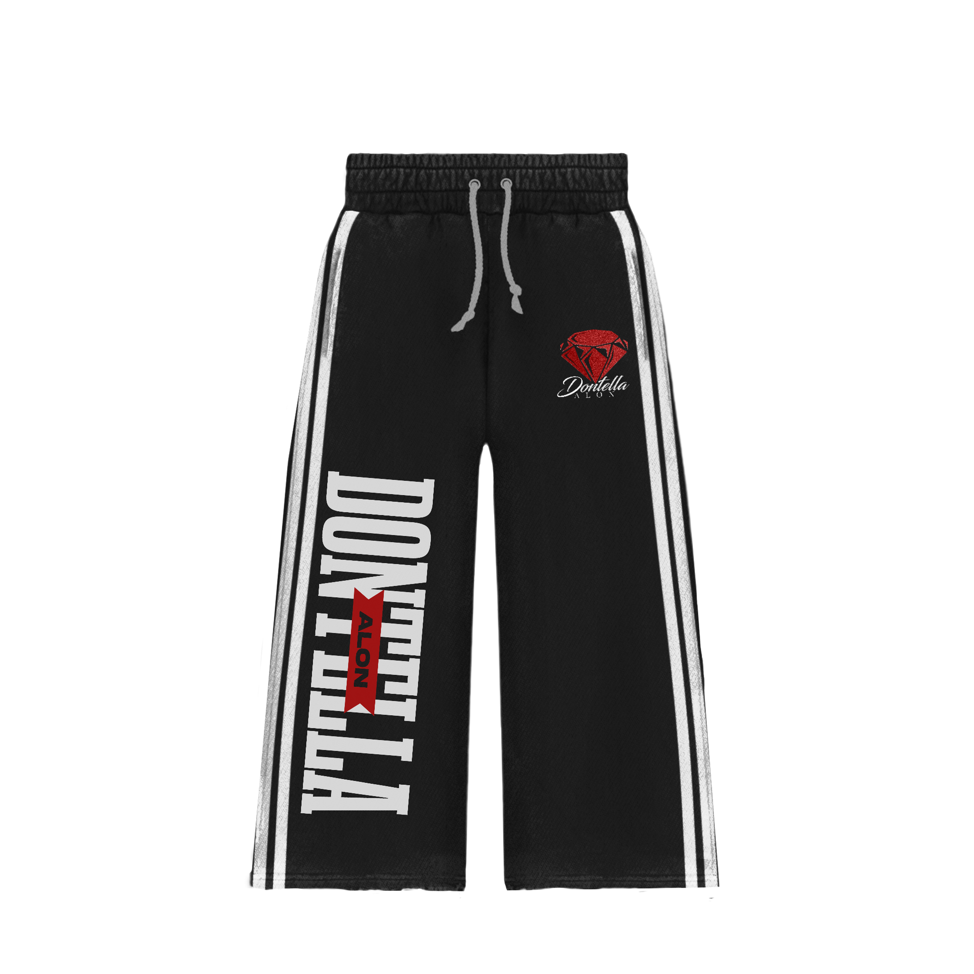 Newport Black French Sweats