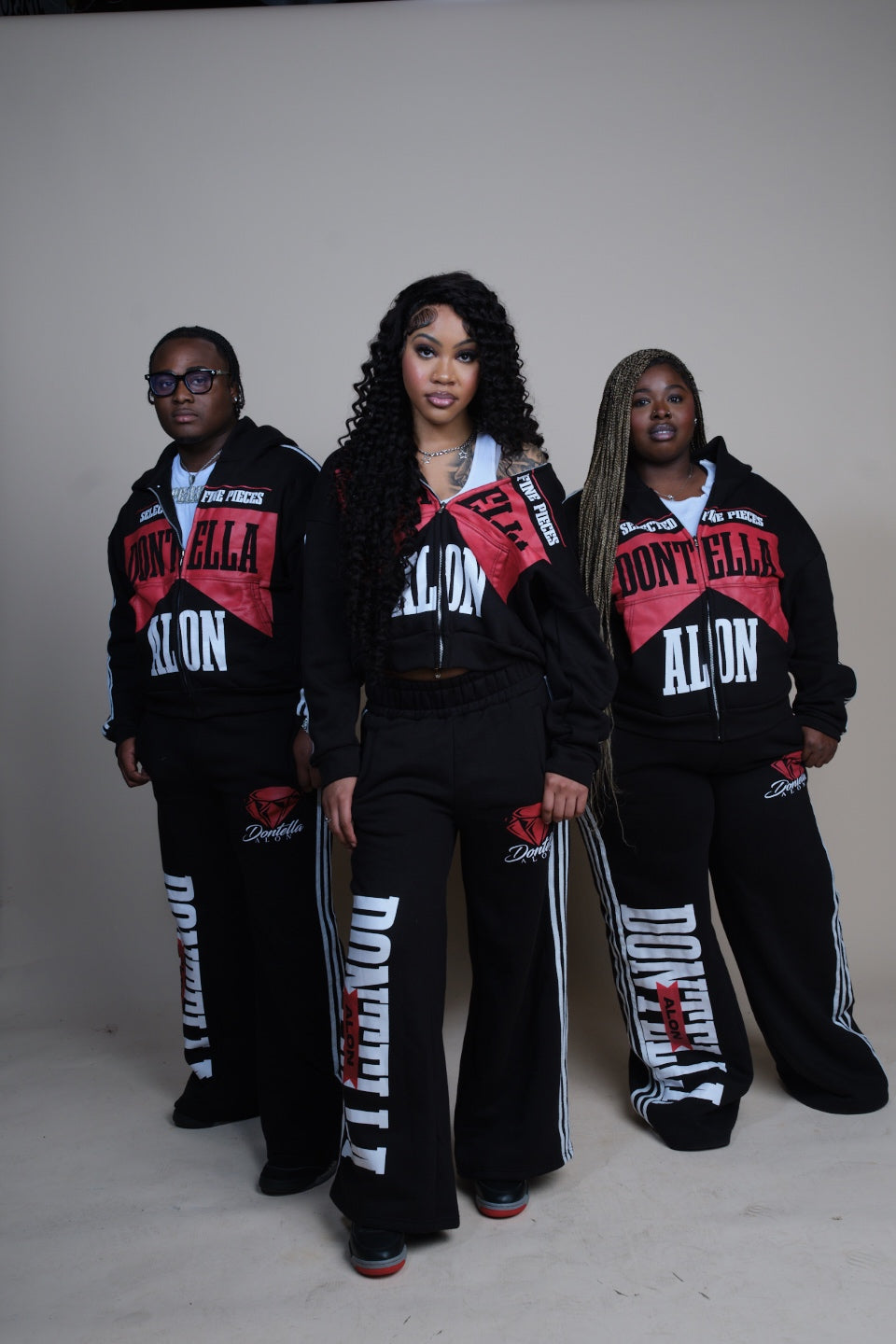 Newport Black French Hoodie