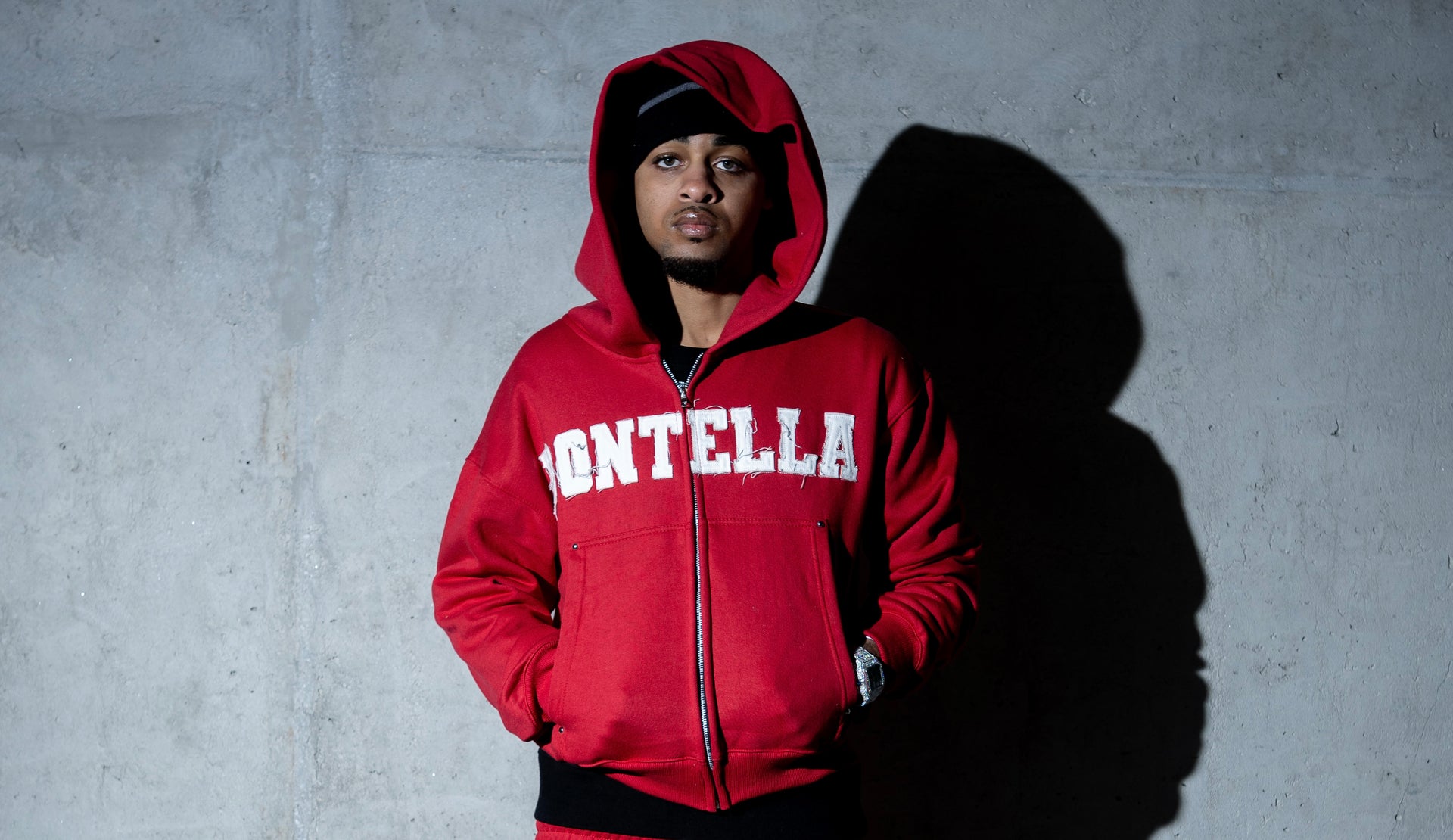 Dontella “Red Essential” Zip Up