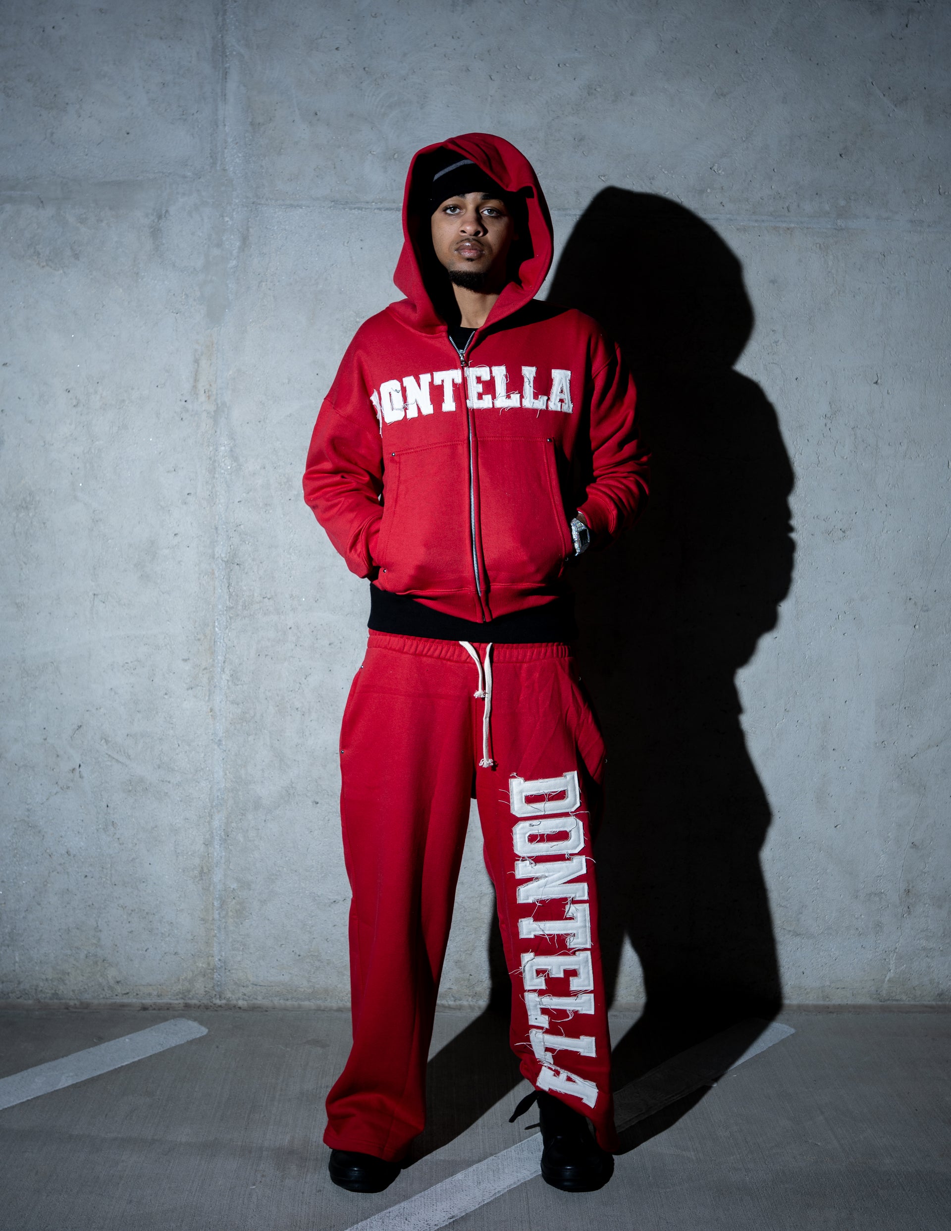 Red Essential Sweatpants