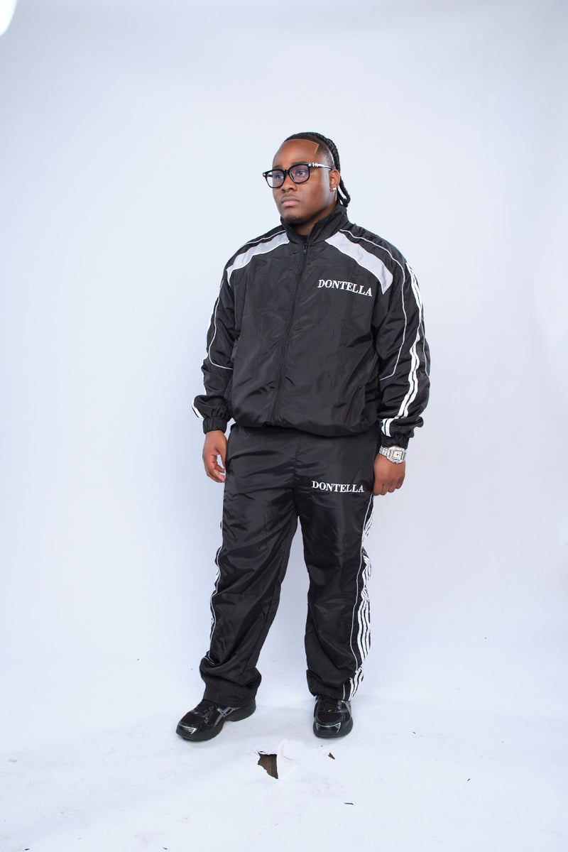 Grey Varsity Motion Tracksuit
