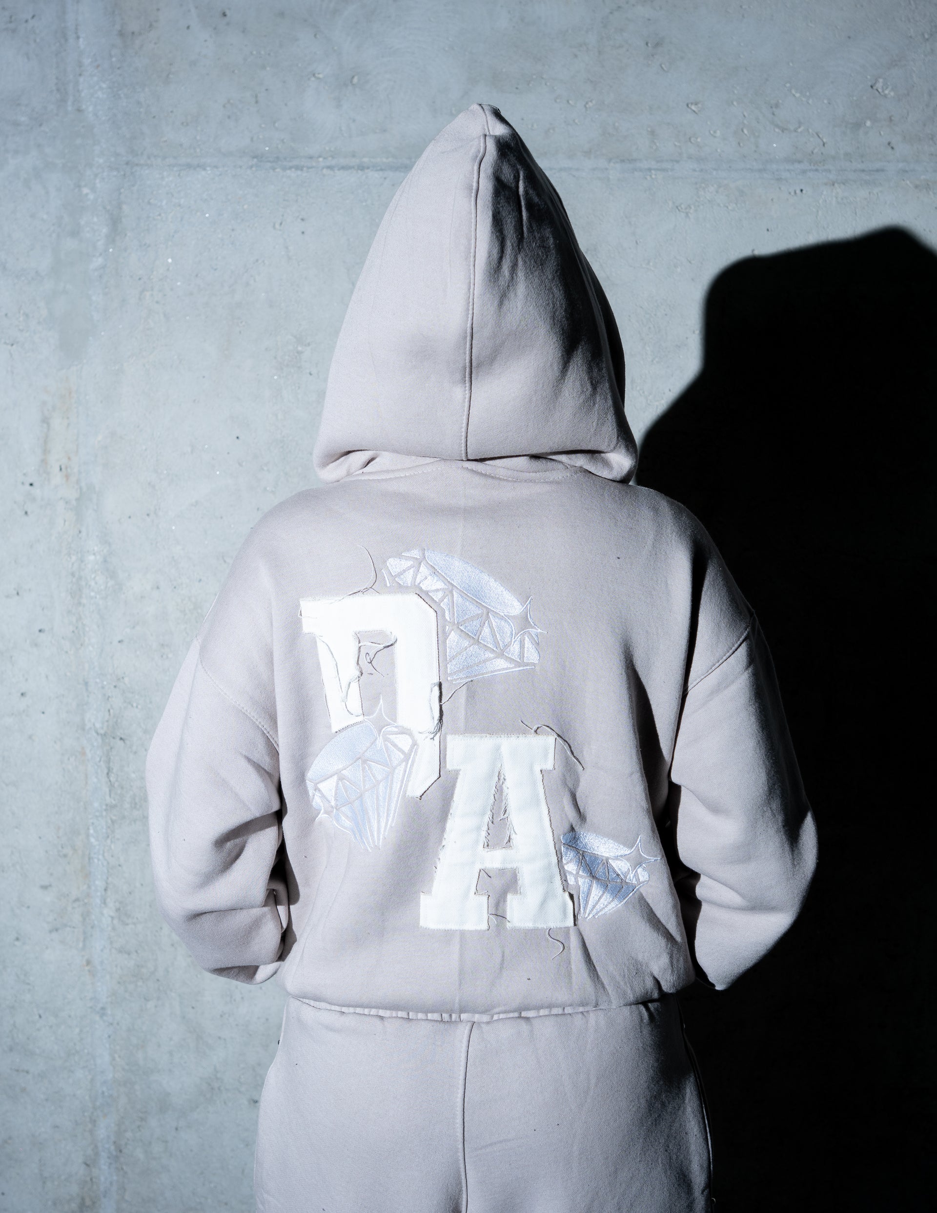 Grey Essentials Zip Up