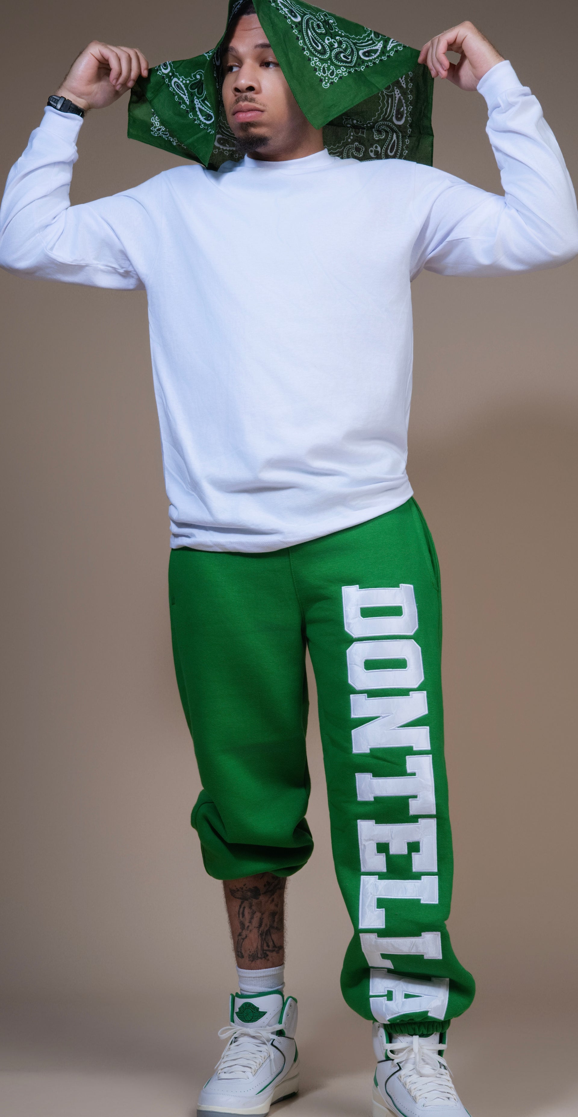 Money Green Sweats