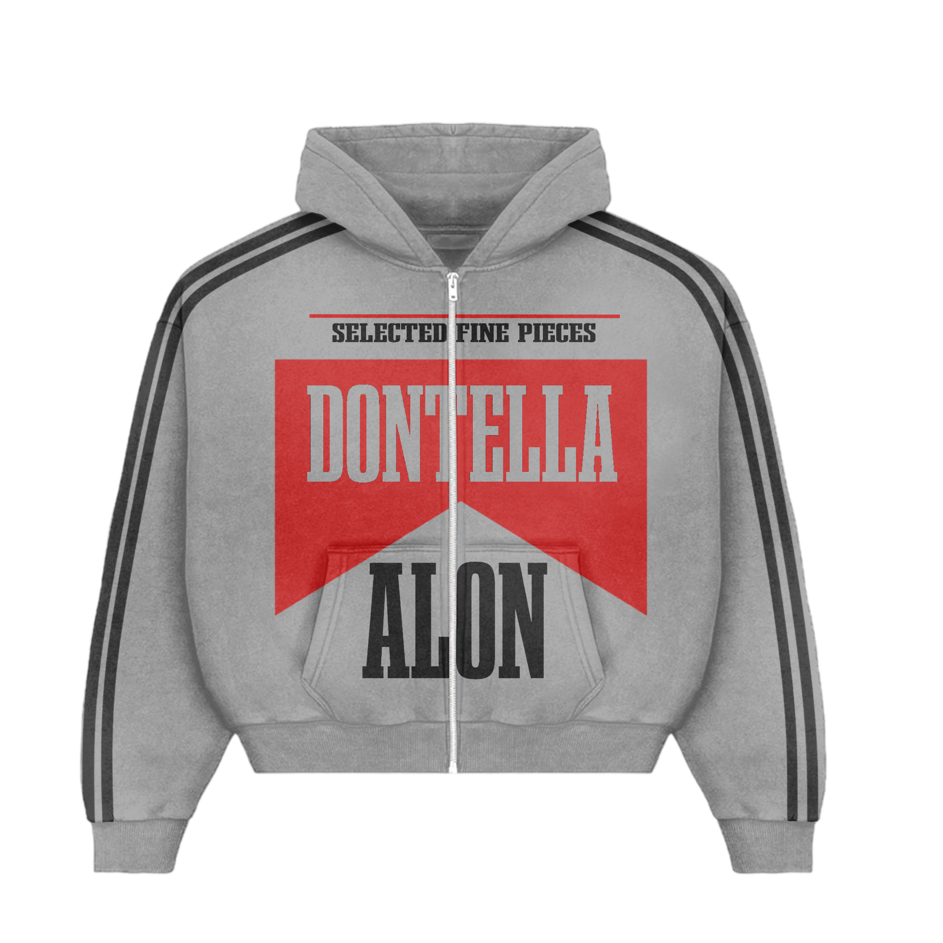 Newport Gray French Hoodie