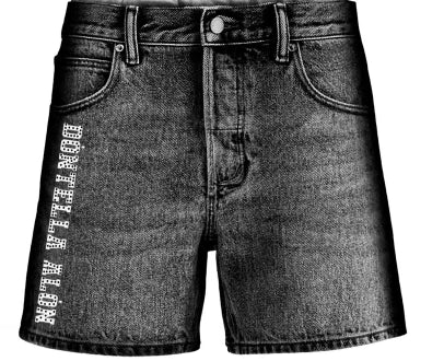 BLACK “Stoned” Jorts