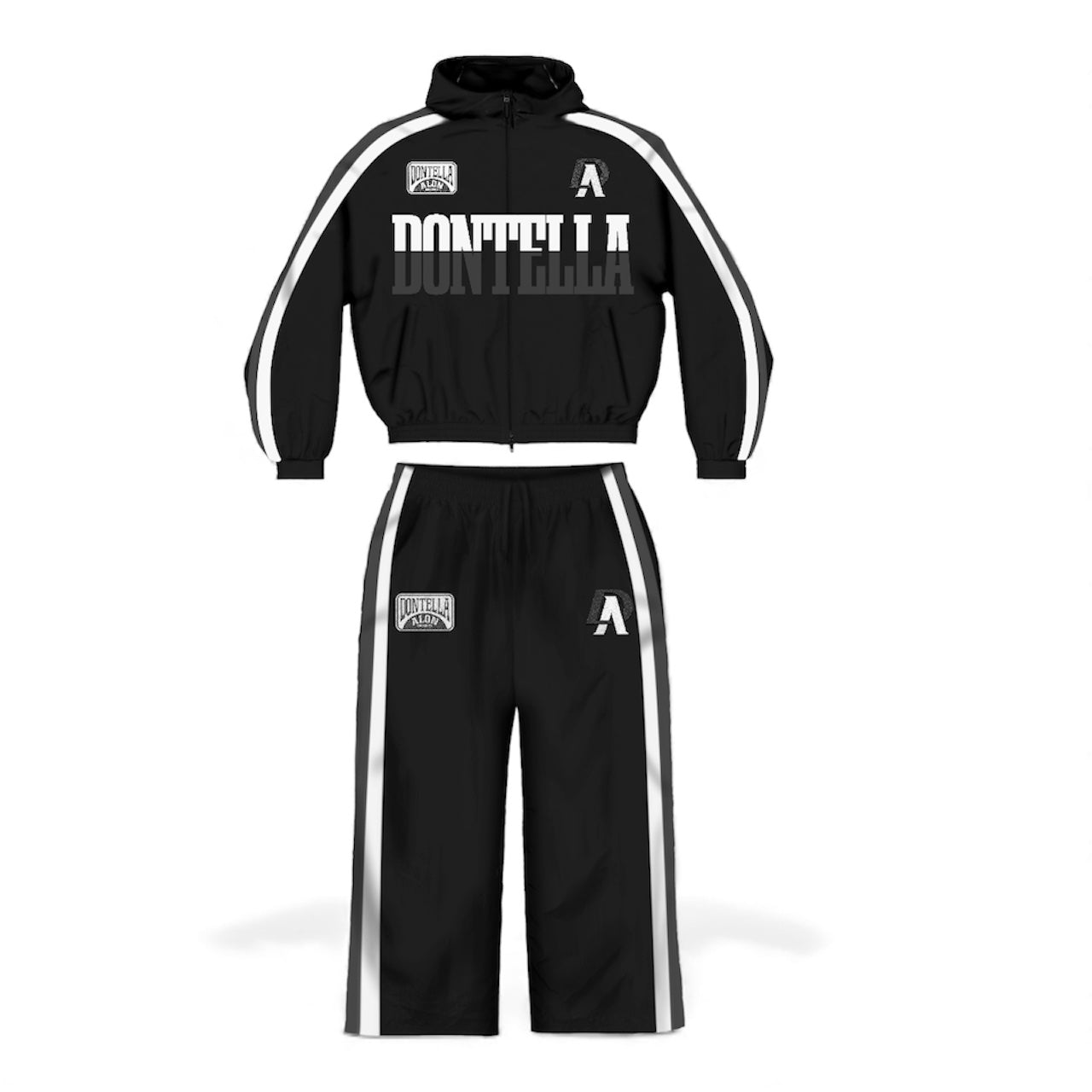 DBOY Black Windbreaker