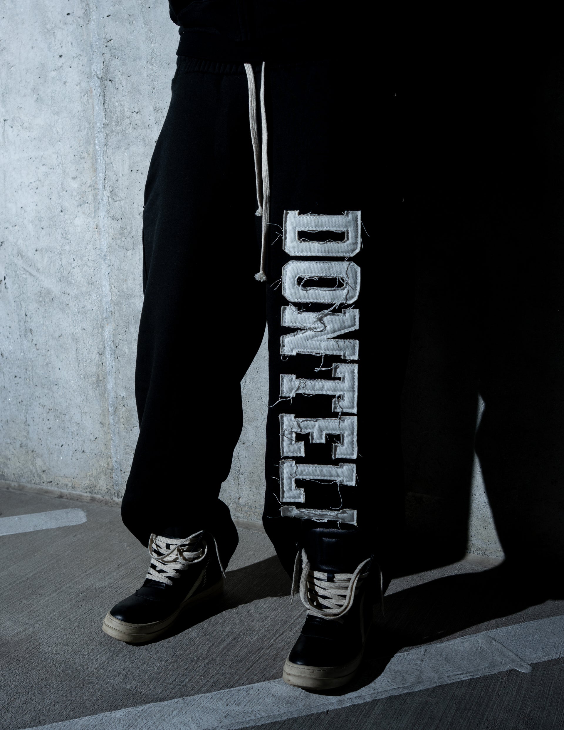 Black Essential Sweatpants