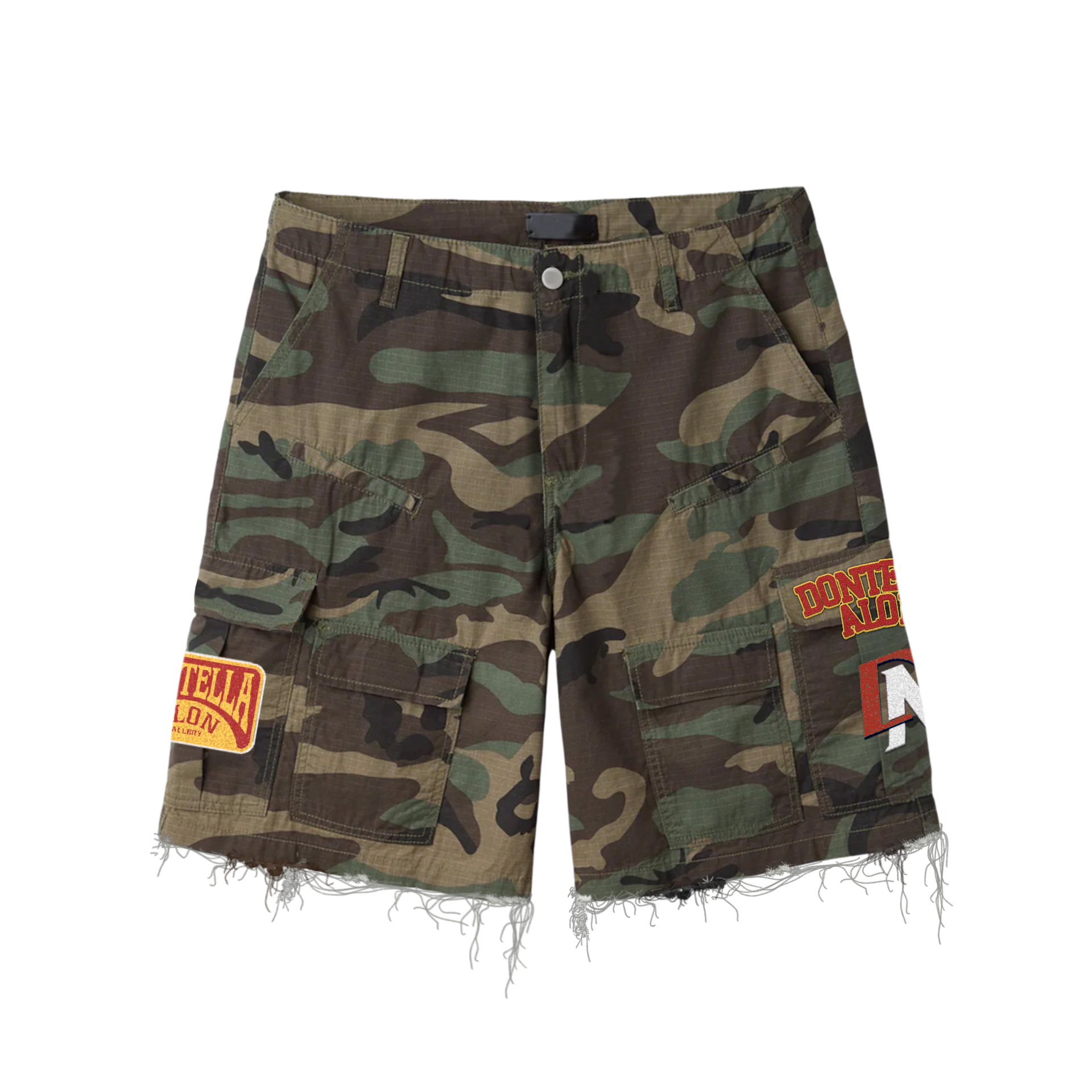 V1 Dontella Camo Jorts